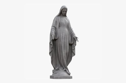 Preview: Virgin Mary Statue with Serpent