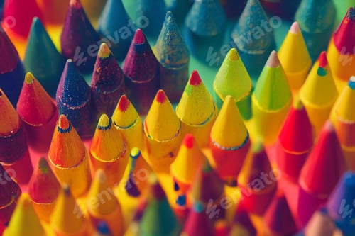 Preview: a bunch of crayons that are in a play area,modular constructivism, constructivism