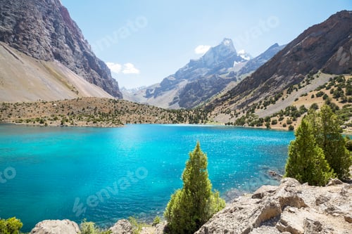 Preview: Fann mountains lake