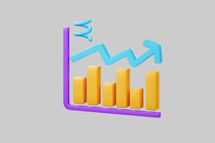 Preview: Business growth chart icon