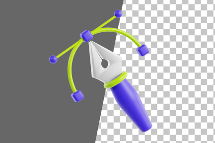 Preview: Bezier 3D Icon