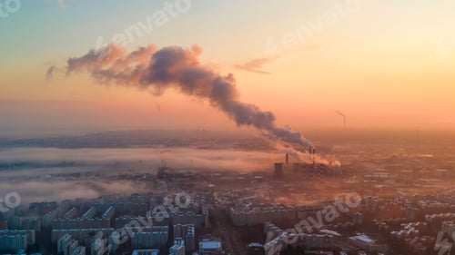 Preview: Cityscape of Bucharest from a drone, Romania