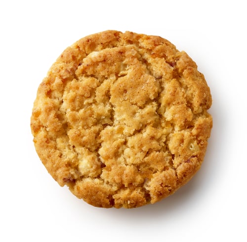 Preview: cookie on white background