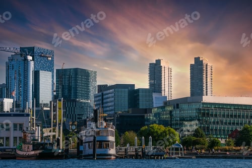 Preview: SOUTH LAKE UNION NEIGHBORHOOD ALONG LAKE UNION IN SEATTLE WASHINGTON