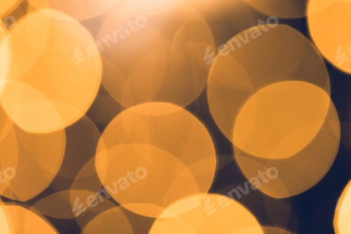 Preview: beautiful round bokeh for holiday background