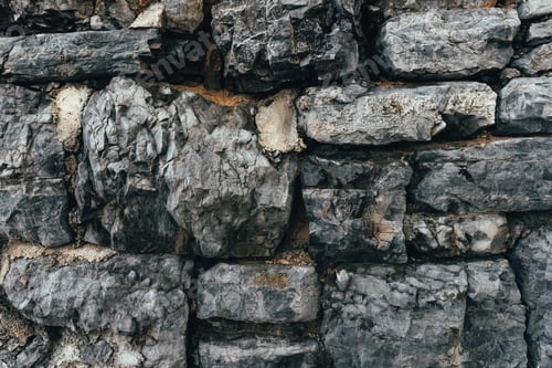 Preview: Old gray stone wall as background
