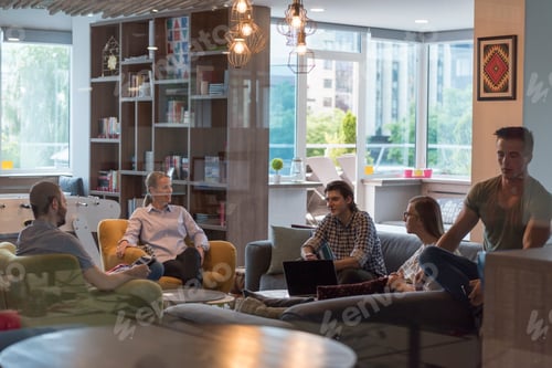 Preview: team meeting and brainstorming
