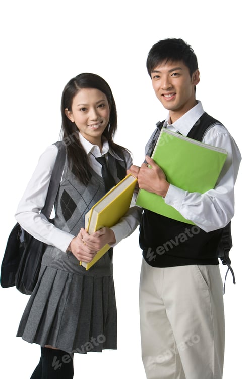 Preview: Students with bookbags