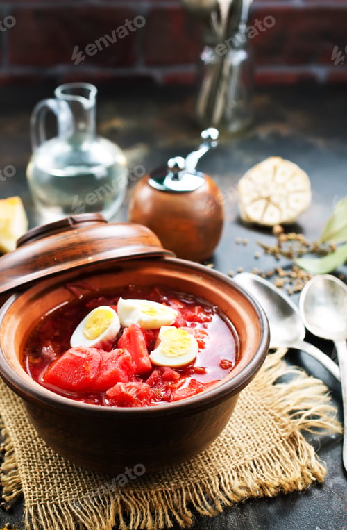Preview: beet soup
