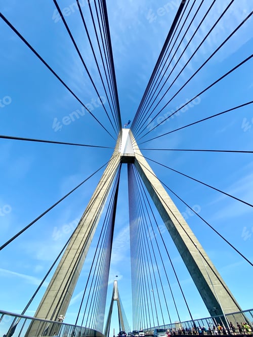Preview: Sydney's ANZAC Bridge is one of Australia's most iconic bridges and infrastructures.