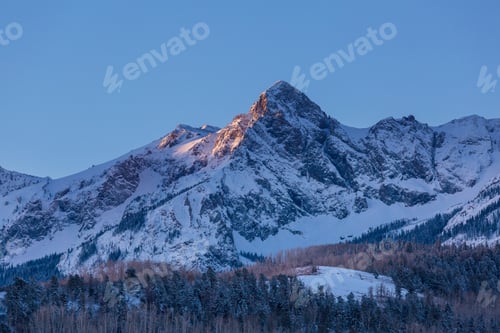 Berge im Winter