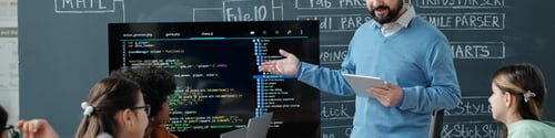 Preview: Teaching Programming Code in Classroom Setting