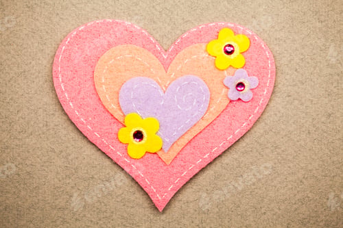 Preview: Valentine's day background. Empty place for copy space for text