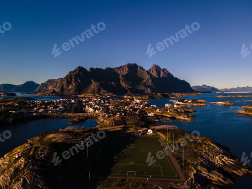 Preview: Henningsvaer football stadium in Lofoten