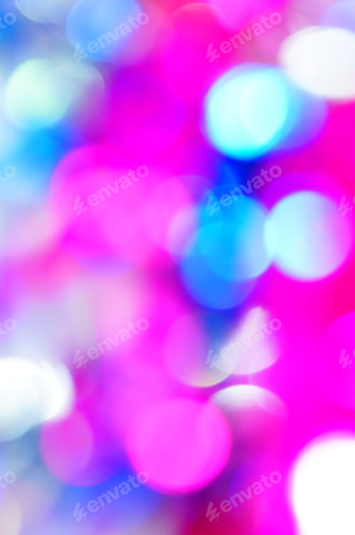 Preview: Bokeh Vivid Color Background