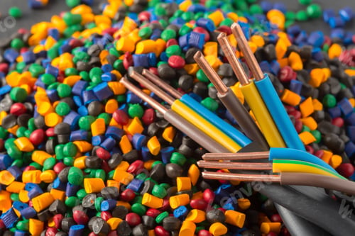 Preview: Colorful Plastic Polymer Granules for cable