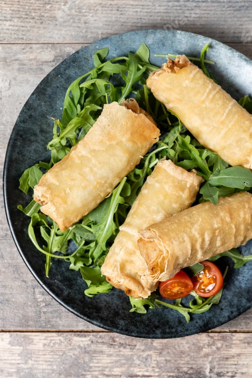 Preview: Crispy vegetables spring Rolls