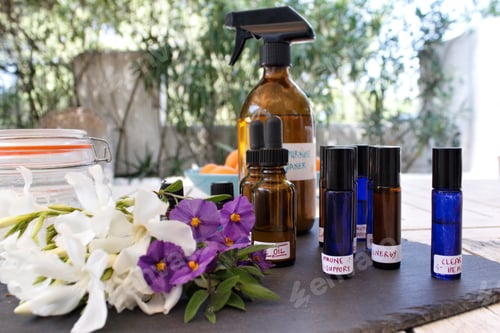 Visualização: Produtos de limpeza naturais caseiros e cuidados com a pele para um estilo de vida saudável