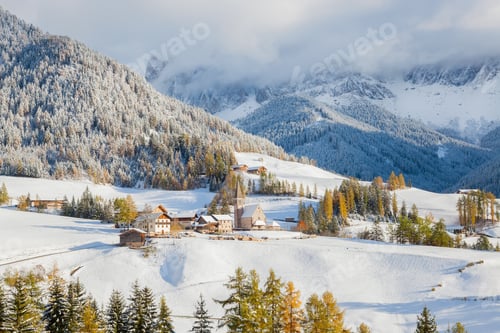 Preview: Winter snow, South Tyrol, Italy
