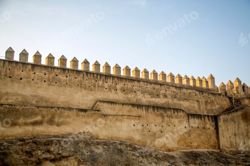 Preview: Old city walls in Fez, Morocco