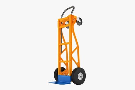 Preview: Convertible Hand Truck with Folding Wheels