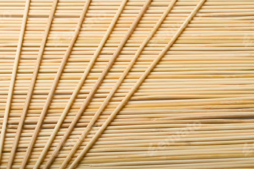 Aperçu: fond avec texture de bâton de bambou, vue de dessus