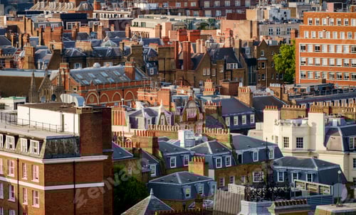 Preview: Buildings in cityscape, London, Greater London, England