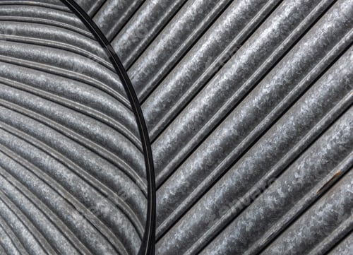 Preview: Abstract Architecture Of Curved Mirror And Shutters