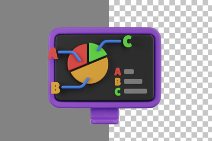 Preview: Diagram 3D Icon