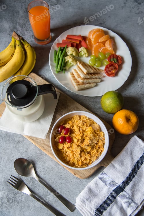 Vista previa: Desayuno continental