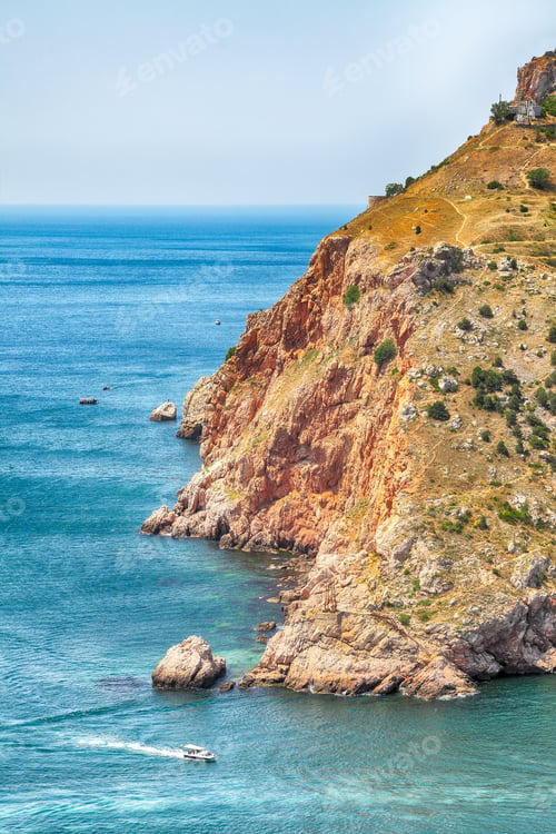 Preview: Views of the surrounding countryside near the Balaklava bay in Sevastopol city.