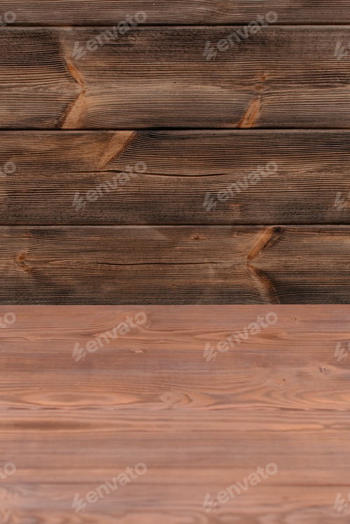 Preview: Wooden old shabby planks background