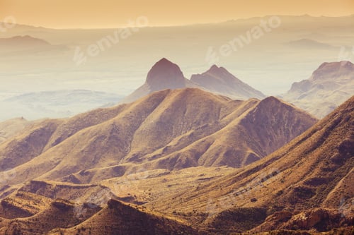 Preview: Big Bend National Park Chisos Mountains Texas USA