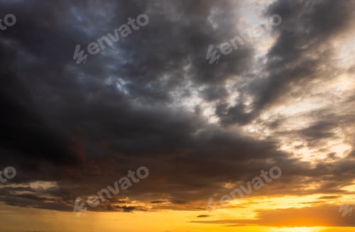Preview: thunder storm sky Rain clouds