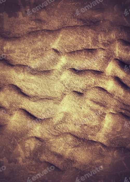 Preview: Texture Of Sand In The Form Of Waves.