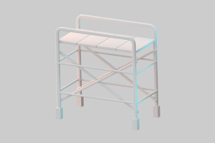 Preview: Minimalist lifeguard chair design