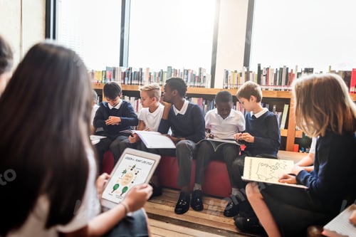 Preview: Students learning online through digital tablets
