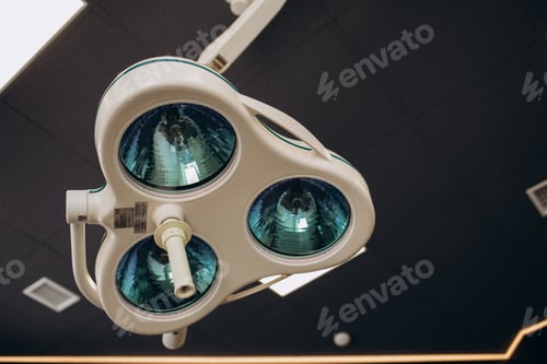 Preview: Surgical Lamp in a Hospital Operating Room
