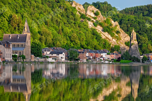 Preview: View of picturesque Dinant city. Belgium