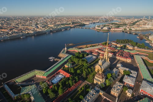 Preview: Aerial view of Peter and Paul Fortress