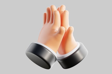 Preview: Hands in a dynamic pose