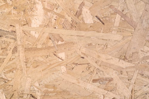 Preview: The texture of the OSB plate. Close-up.