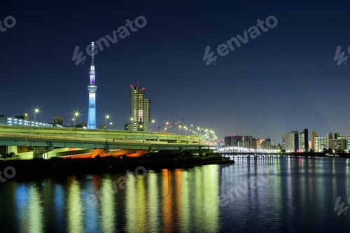 Preview: Tokyo city at night