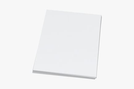 Preview: Stack of Plain Paper Sheets