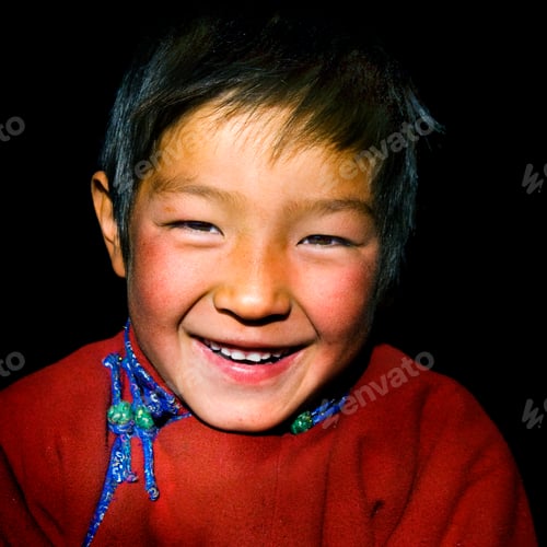 Preview: Asian Boy with a Beautiful Smile Cute Concept
