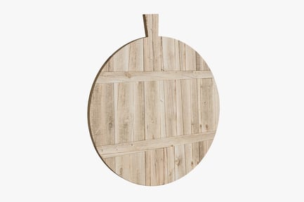 Preview: Round Wooden Paddle Board