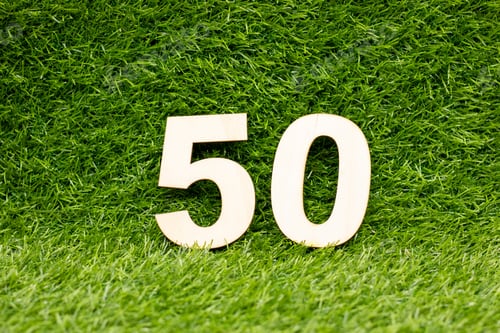 Preview: Number 50 is on green grass