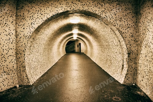 Preview: Abandoned old underground tunnel