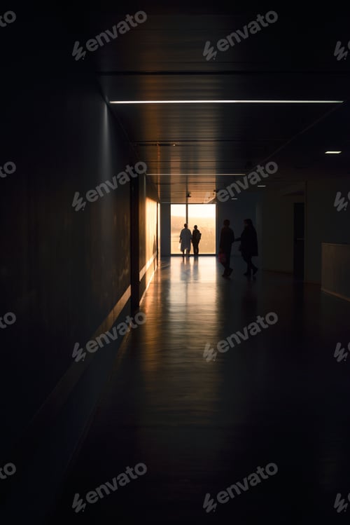 Preview: Dark and depressing atmosphere in the corridors of a hospital