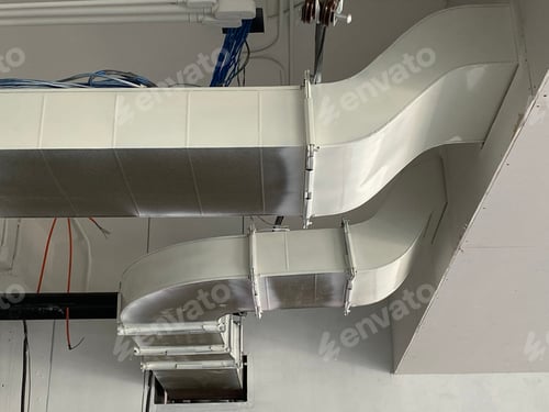 Preview: Topcoat paint work for cool air ducts, air conditioning and ventilation systems